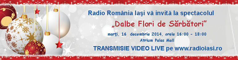 Spectacolul „​Dalbe Flori de Sărbători” ​susţinut de​ Ansamblul „Teodor T. Burada” al Universității de Arte „George Enescu” din Iași, ​condus de ​lect​.univ.dr. Ciprian Chițu.