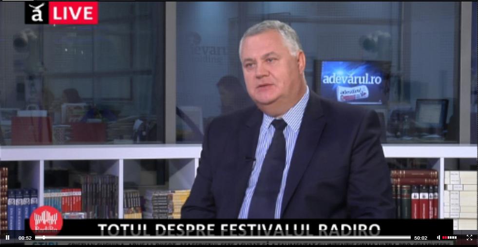 ADEVĂRUL LIVE: Interviu cu preşedintele-director general al Societăţii Române de Radiodifuziune, Ovidiu Miculescu