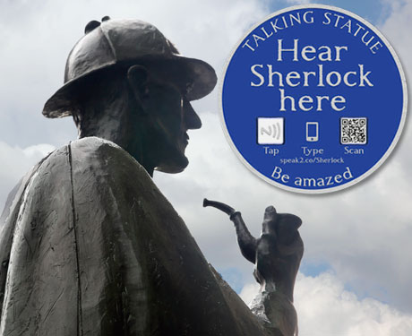 Statuile vorbitoare: „Sherlock Holmes te apelează!” (FOTO +AUDIO)