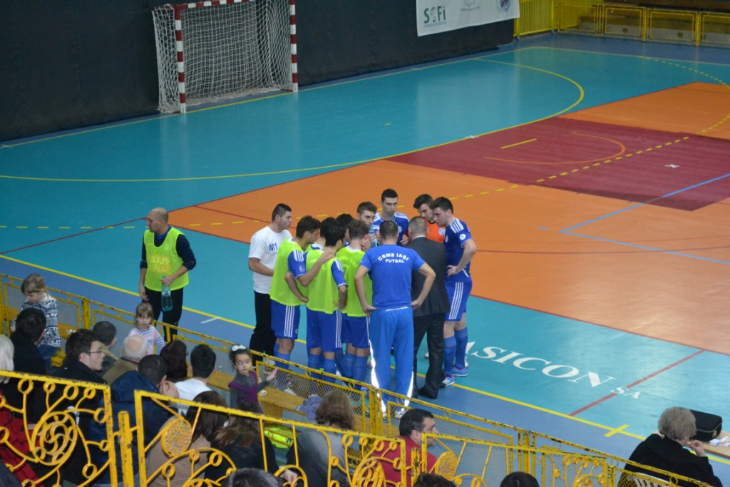 A treia victorie în deplasare pentru echipa de futsal CSMS Iaşi !