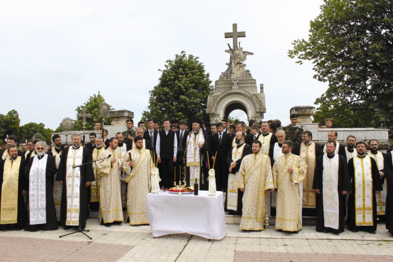 Manifestări la Careul Francez din cimitirul Eternitatea din Galaţi