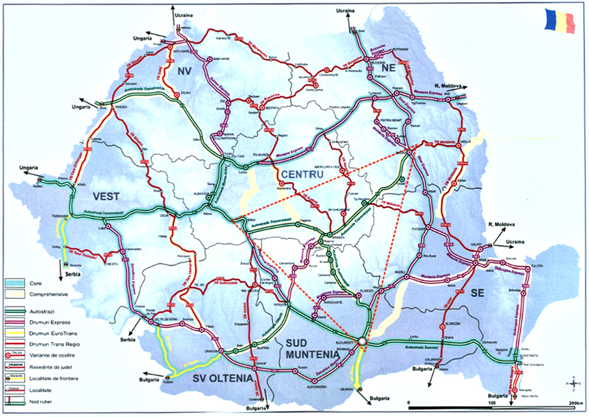 O parte din acciza pe carburant va fi folosită pentru susținerea Master Planului de Transport, a anunțat ministrul Ioan Rus