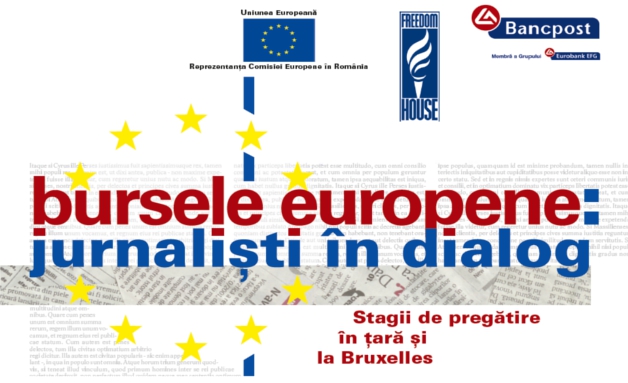 Ediția 2015 a programului „Bursele Europene: Jurnaliști în Dialog”