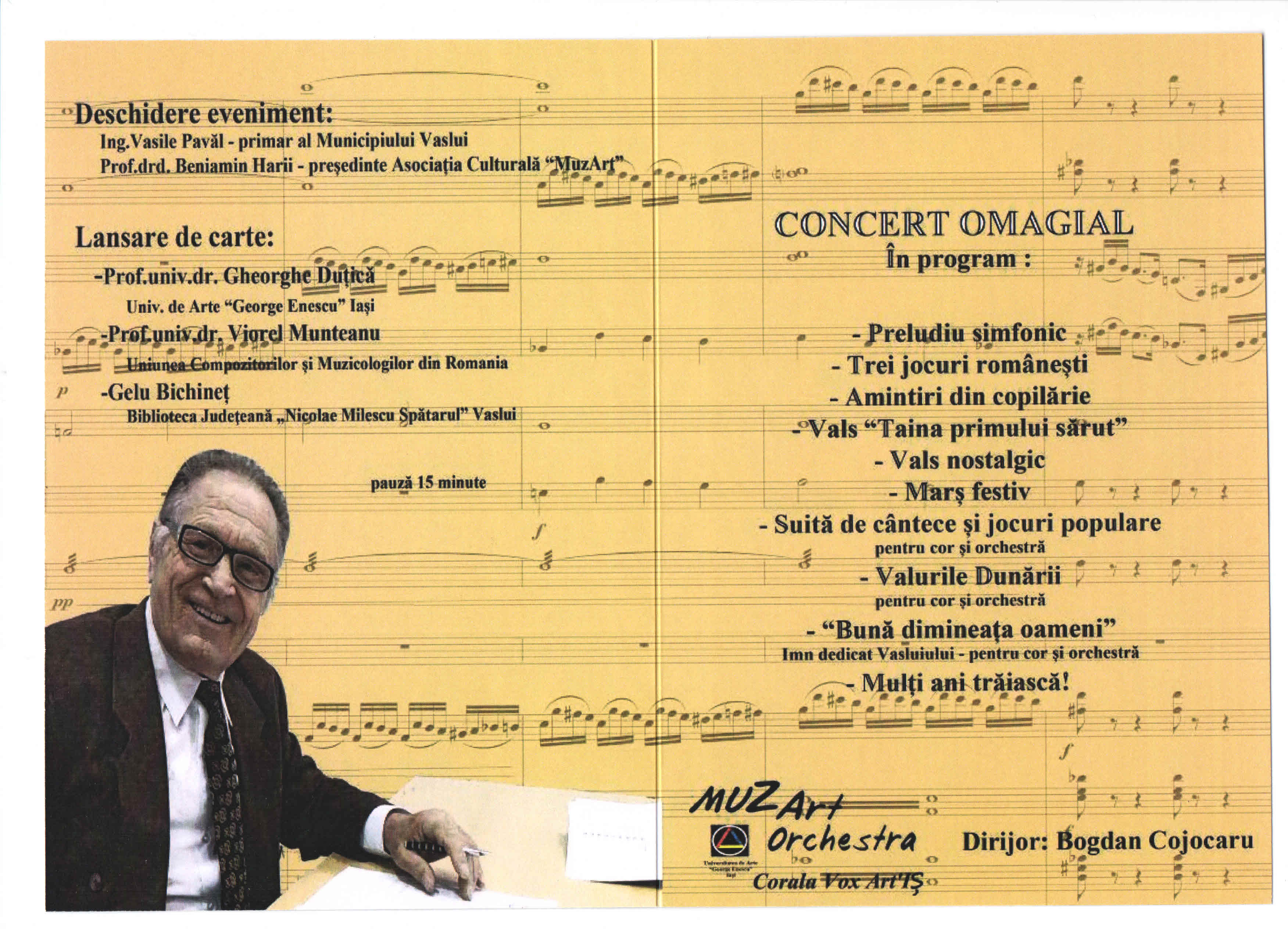 Concert omagial – Nicolae Bălan (partea a II-a) (07.02.2015)