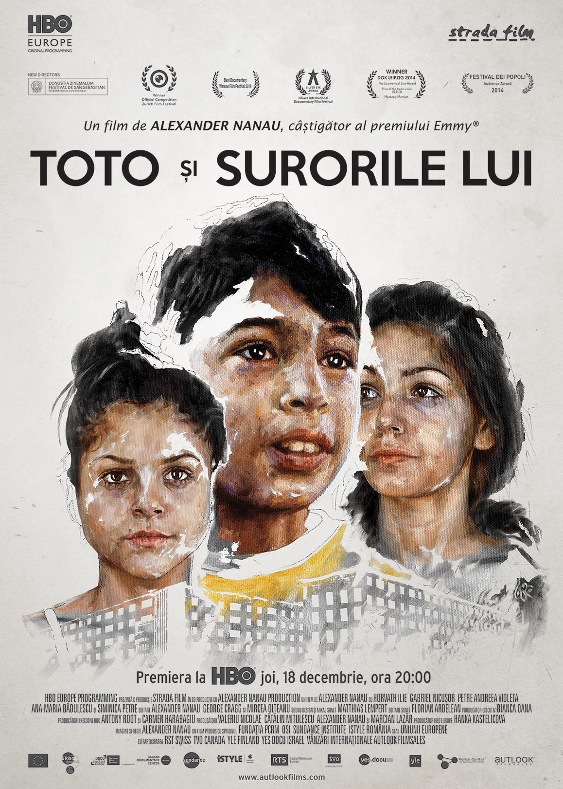 Filmul „Toto şi surorile lui”, a câştigat marele premiu la Festivalul Internaţional de Film Documentar de la Bruxelles