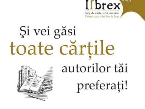 (AUDIO) Târgul Librex începe miercuri la Iași