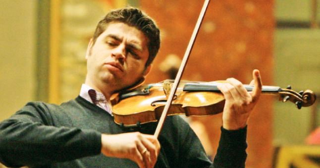 Violonistul Remus Azoiţei, într-un concert caritabil, pe 29 martie, la Sala Radio