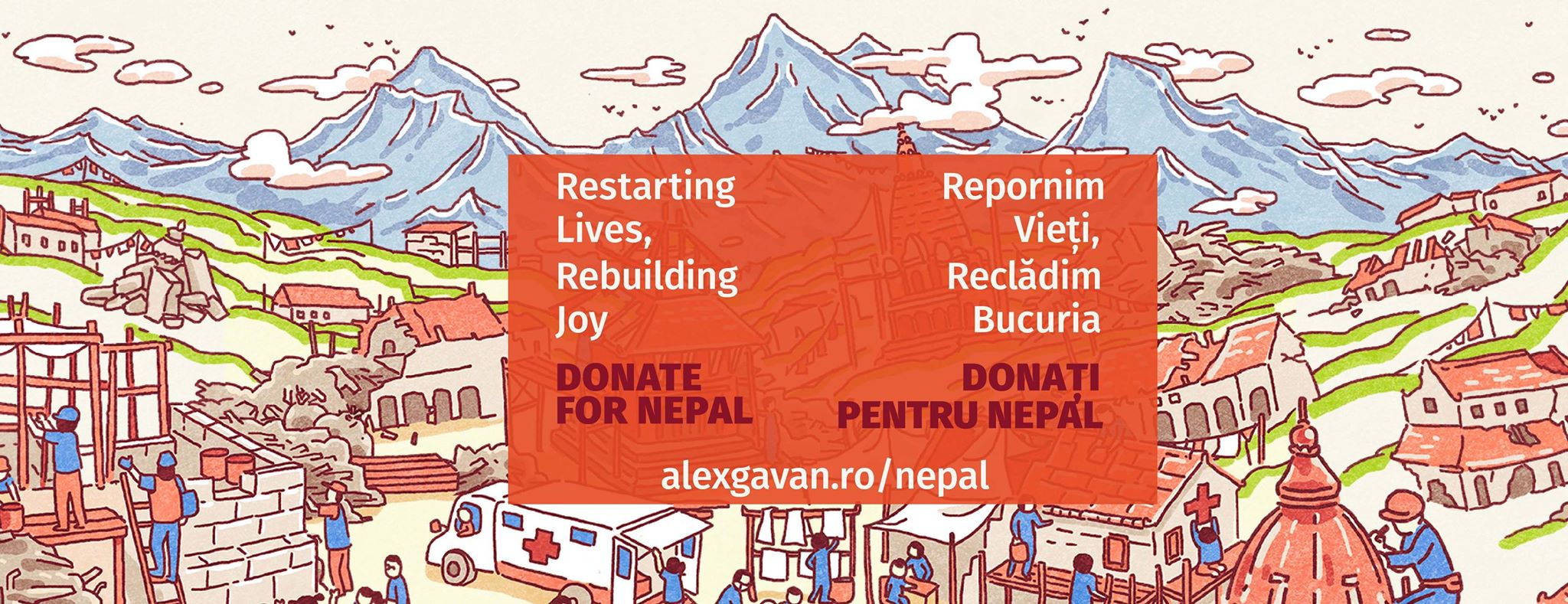 ”Bucurie pentru Nepal”, campanie pentru strângere de fonduri pentru Nepal