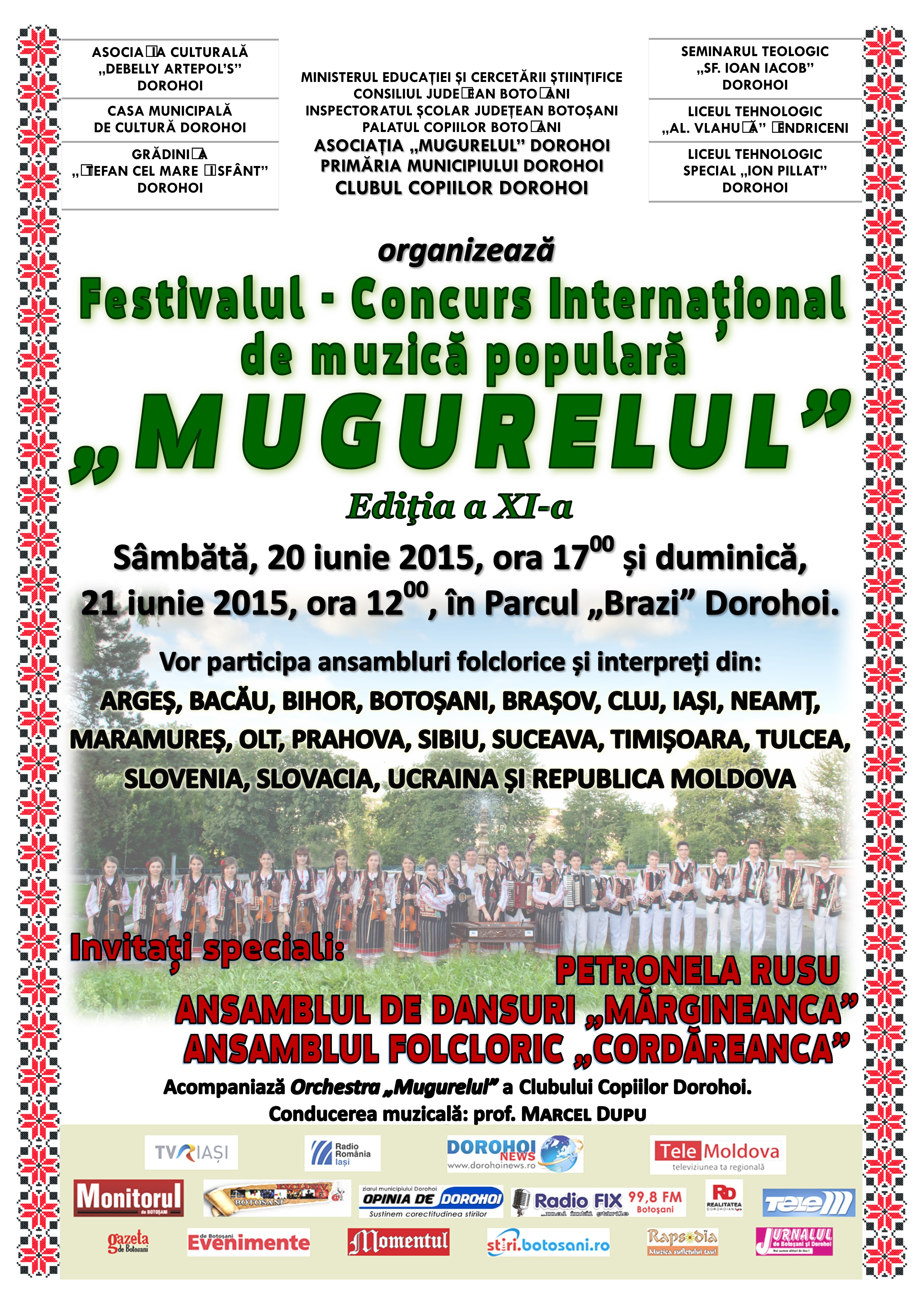 FESTIVALUL INTERNAŢIONAL DE FOLCLOR „MUGURELUL”