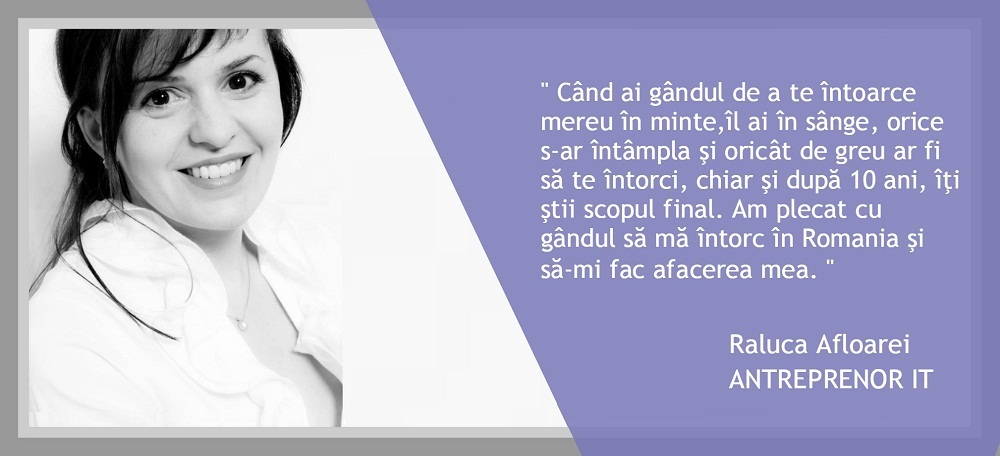 De ce m-am întors în România: Povestea Ralucăi Afloarei după 10 ani petrecuţi în Germania