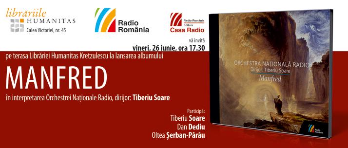 Manfred, premieră pe CD la Editura Casa Radio