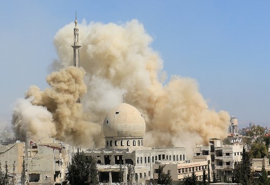 Statul Islamic a distrus cu buldozerele o mănăstire din Siria