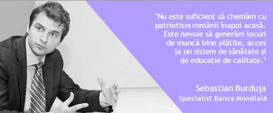 De ce m-am întors în România: Sebastian Burduja, o lectie de curaj şi optimism.