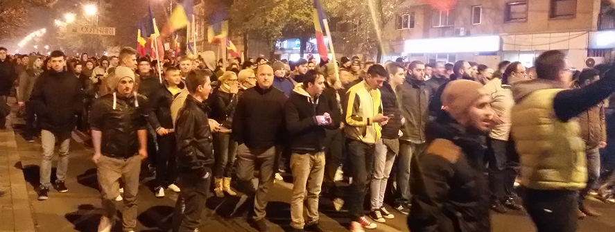 (AUDIO/FOTO/VIDEO) Ieșenii au ieșit în stradă, solidari cu protestatarii din capitală