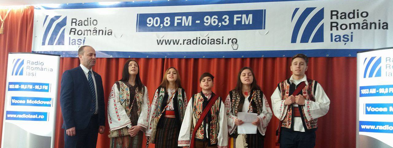 Colindători la Radio România Iaşi