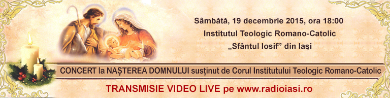 Concert de Crăciun – Institutul Teologic Romano-Catolic „Sfântul Iosif” din Iași (VIDEO)