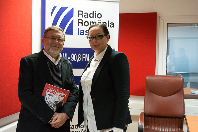 Dramaturgul Matei Vișniec în direct la Radio Iași – Pulsul Zilei cu Florin Daminescu (FOTO)