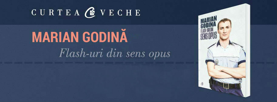 Polițistul-scriitor Marian Godină îşi lansează cartea la Iaşi