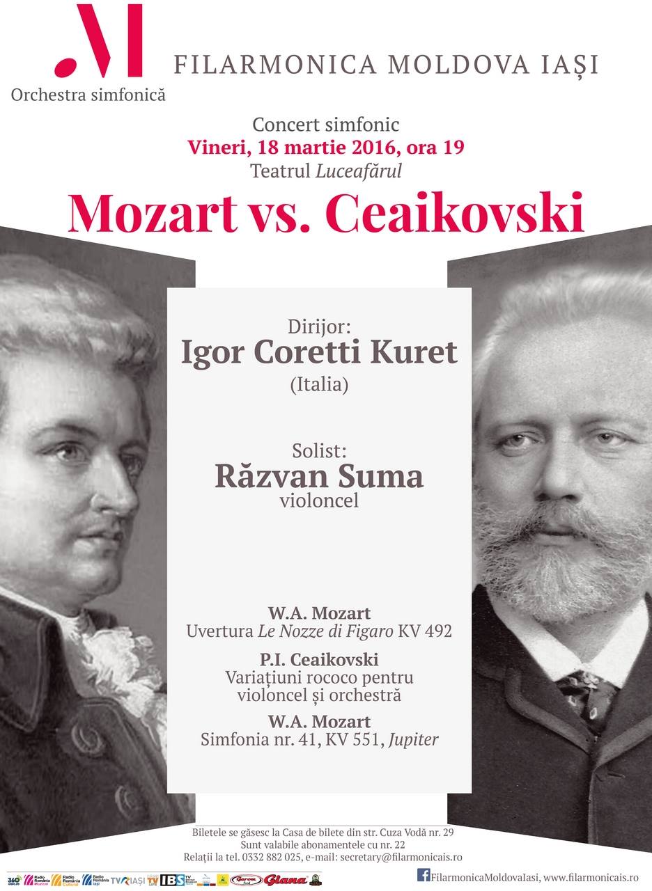 Iaşi, 18 mar., ora 19:00, Teatrul Luceafărul, Concertul Filarmonicii Moldova