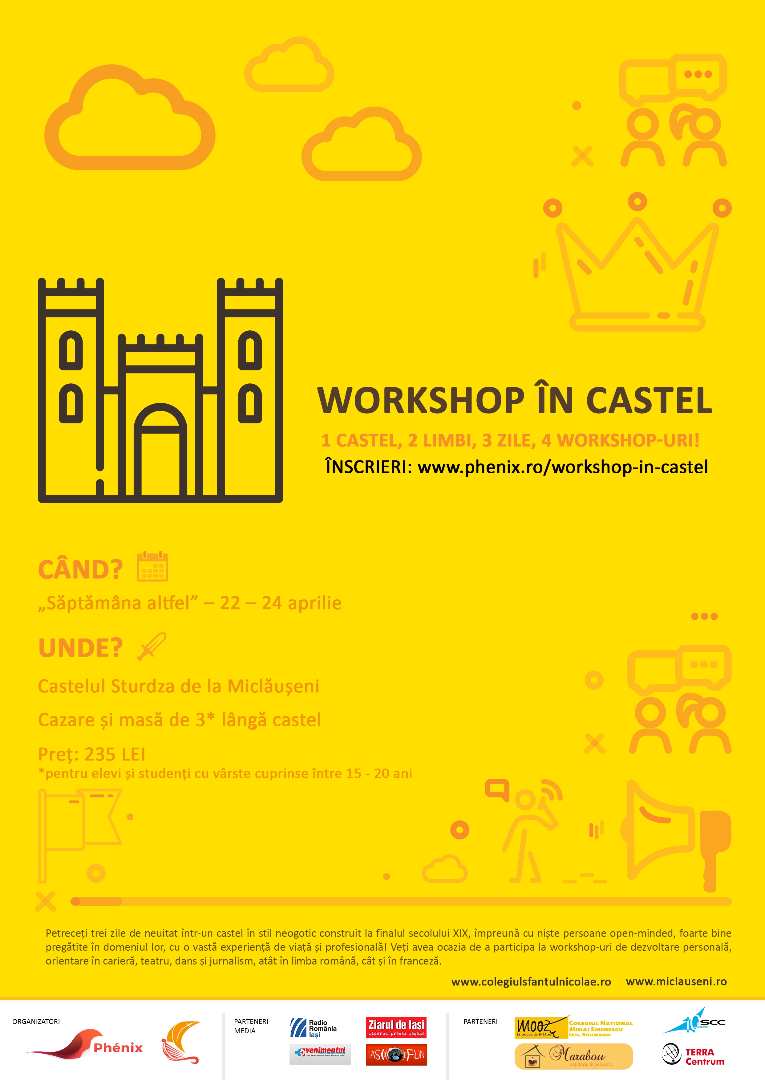 (INTERVIU) WORKSHOP ÎN CASTEL