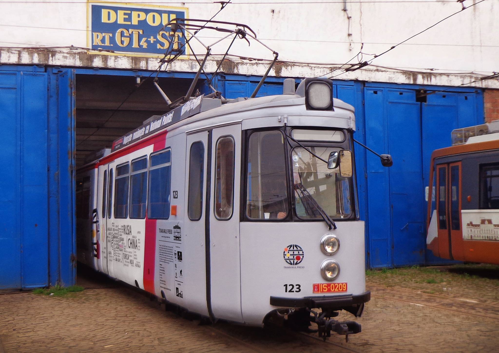 (FOTO) IAȘI: Astăzi este lansat „Tramvaiul Presei”