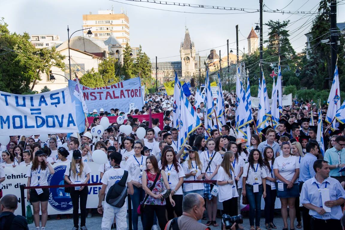 IAŞI: Restricții de circulație pentru Marșul Absolvenților 2016