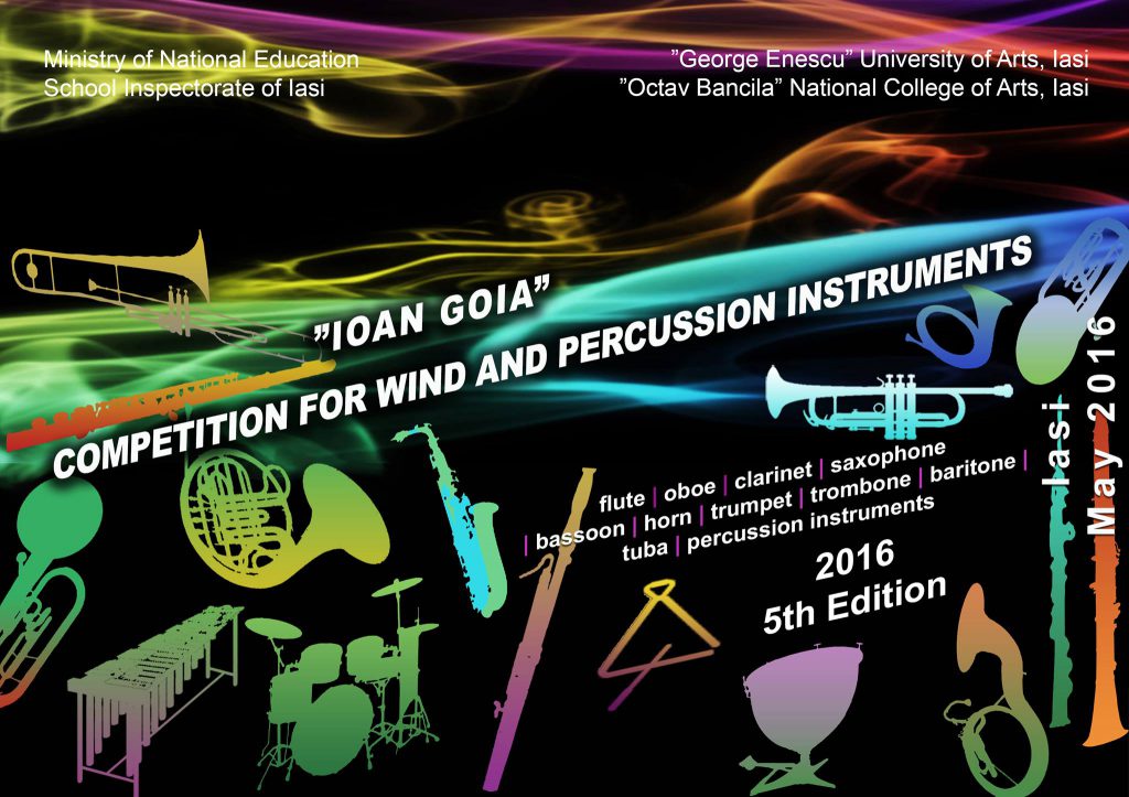 Concurs Ioan Goia 2016 afis