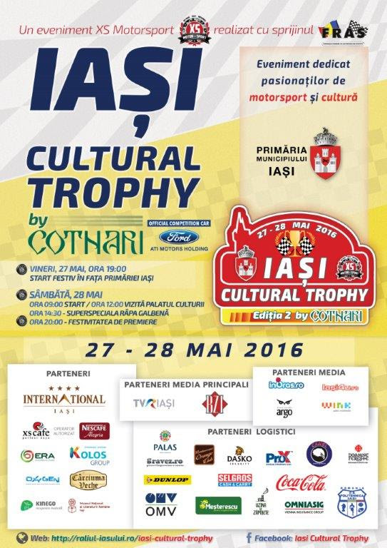 Iaşi Cultural Trophy, un eveniment marca Raliul Iaşului COTNARI 