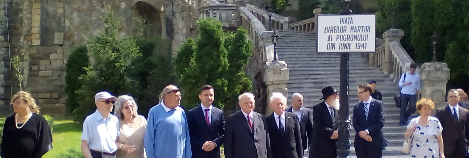 Iaşi: Astăzi au fost inaugurate două piaţete în memoria evreilor ucişi la Pogrom