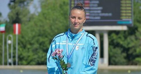 (EXCLUSIV) Ieşeanca Laura Pleşca este vicecampioană europeană la caiac- canoe după competiţia din Bulgaria