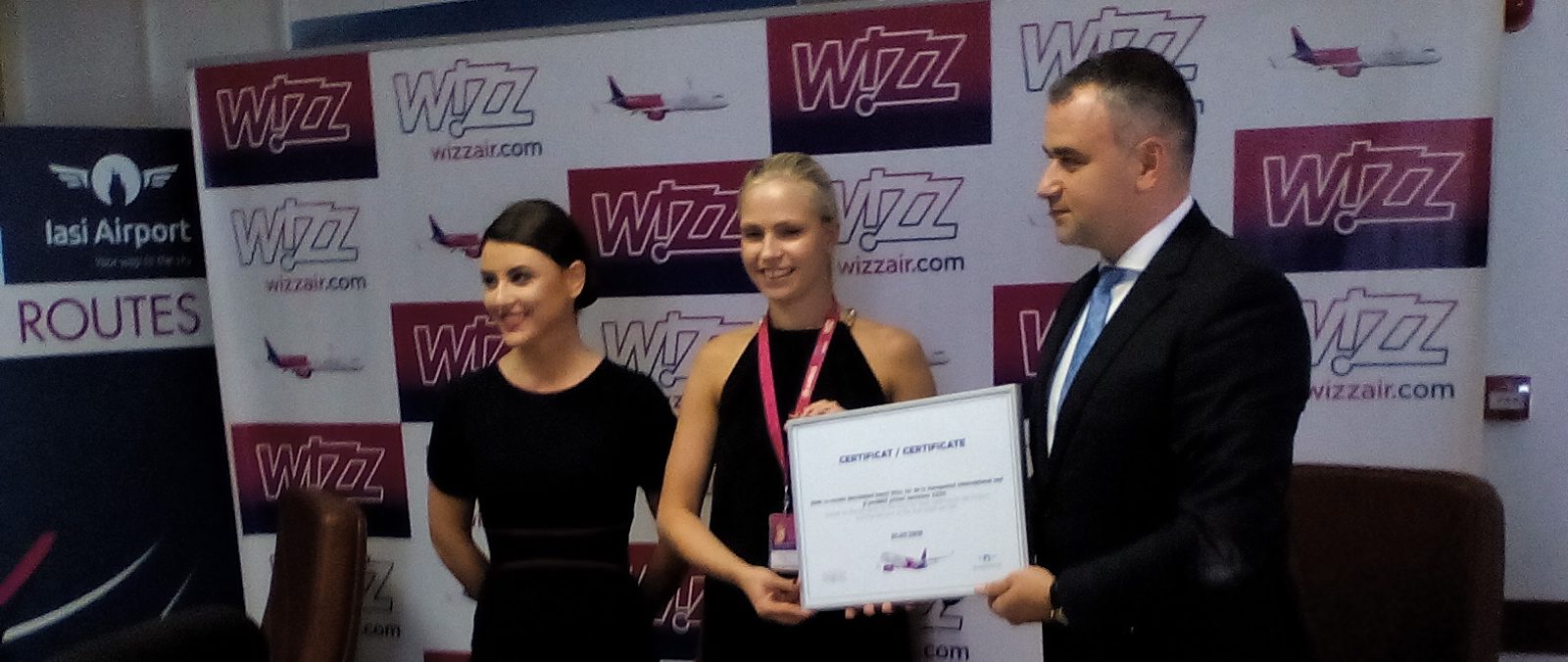 Wizz Air: Curse la preţuri promoţionale de pe Aeroportul Iaşi