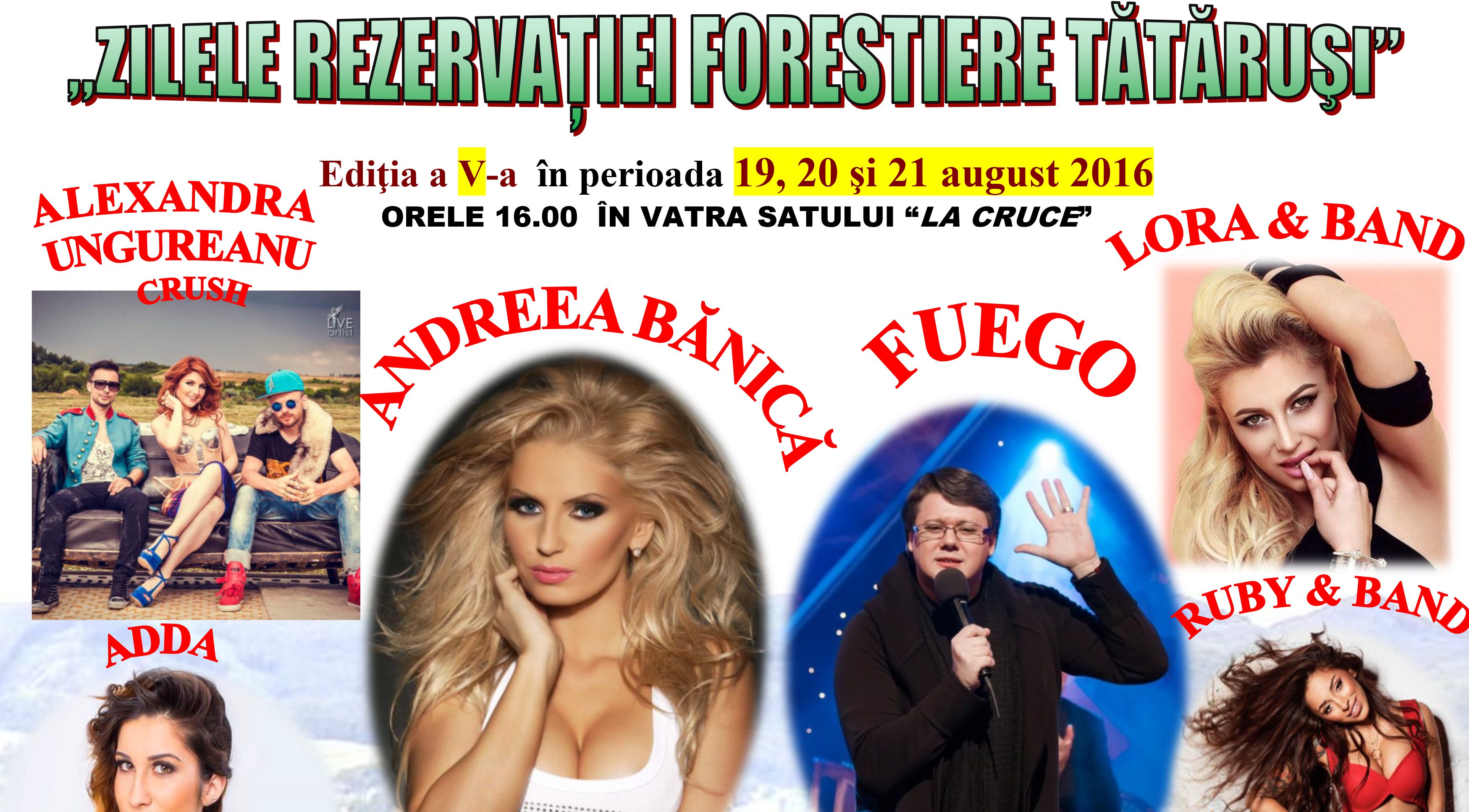 Zilele Rezervației Forestiere Tătăruși (19-21 august 2016)