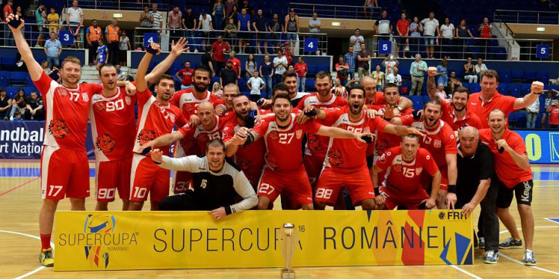 DINAMO a câștigat Supercupa României la handbal masculin