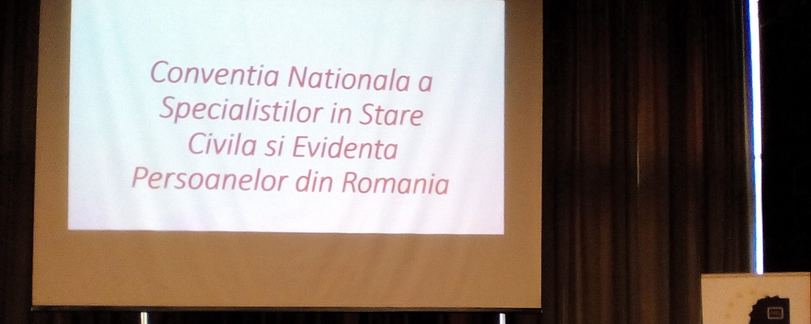 (AUDIO) Iaşi: Conferinţa Naţională a funcţionarilor de stare civilă din România