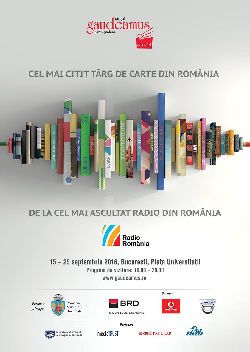 Pregăteşte-te de şcoală cu Radio România, la Gaudeamus