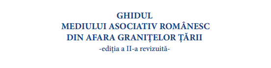 Informații despre asociații românești de peste hotare prezentate într-un ghid de specialitate. ”Weekend cu prieteni”, realizator Horia Daraban (23.10.2016)