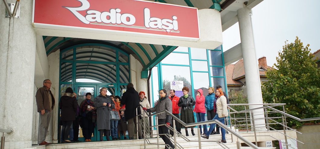 PROTEST simbolic la Radio România Iaşi