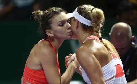 Simona Halep învinsă de Angelique Kerber la Turneul Campioanelor