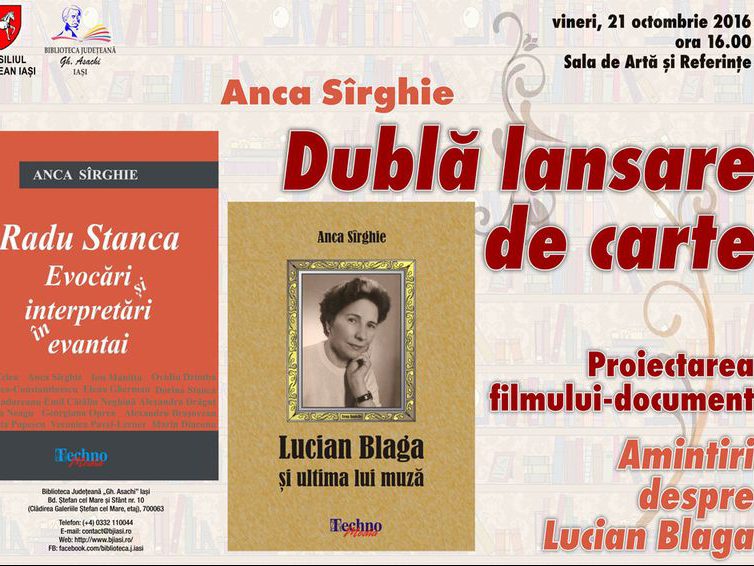 Eveniment literar de excepție la Biblioteca Județeană „Gh. Asachi” Iași – Reportaj cultural cu Natalia Maxim