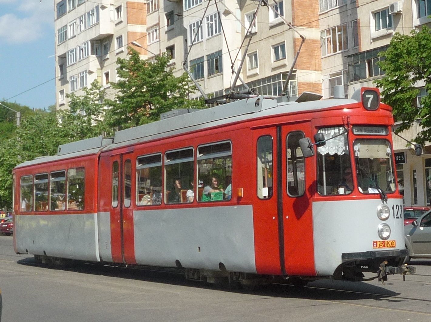 SCTP IAȘI: Traseul de tramvai 7 se modifică