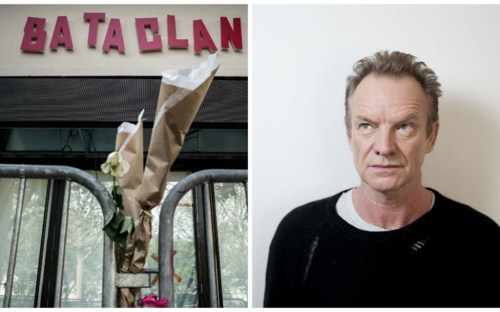 Sting organizează un concert pentru redeschiderea Sălii de concerte Bataclan