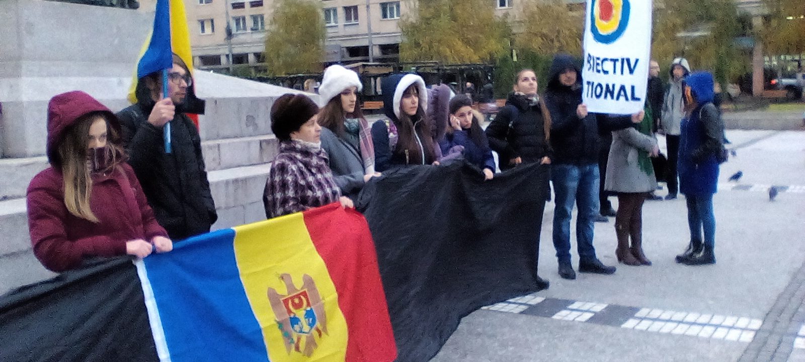 ﻿Iași: Protest față de rezultatul alegerilor din Republica Moldova