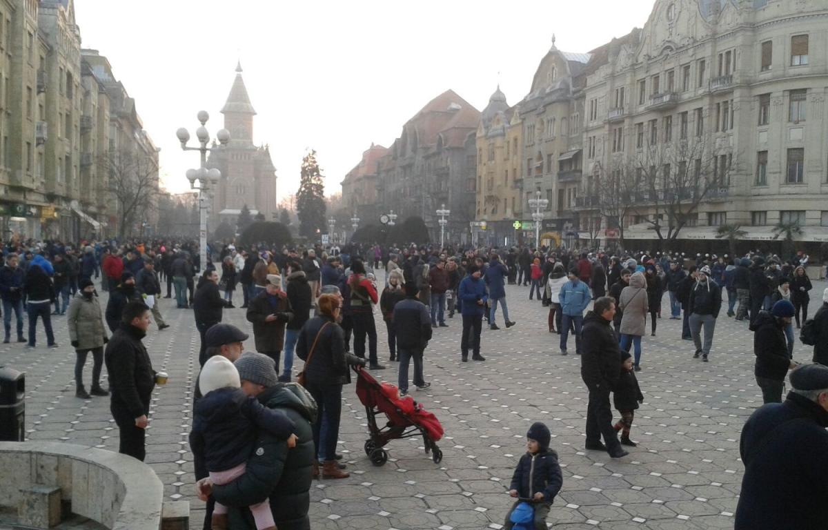 Noi proteste faţă de graţiere în Bucureşti