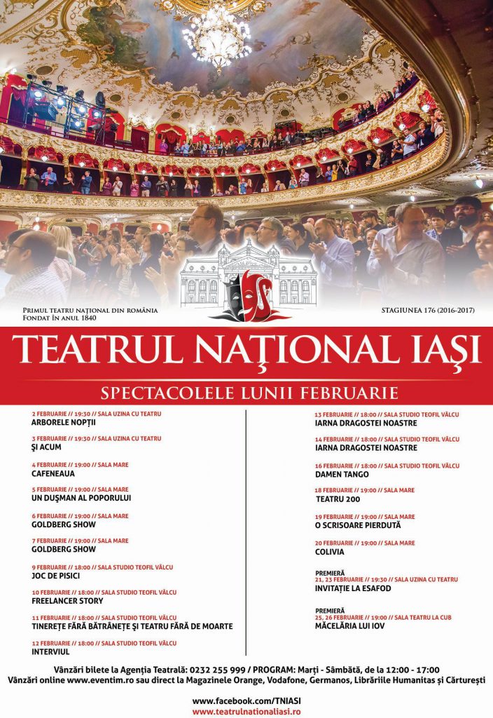 program teatru februarie-2017