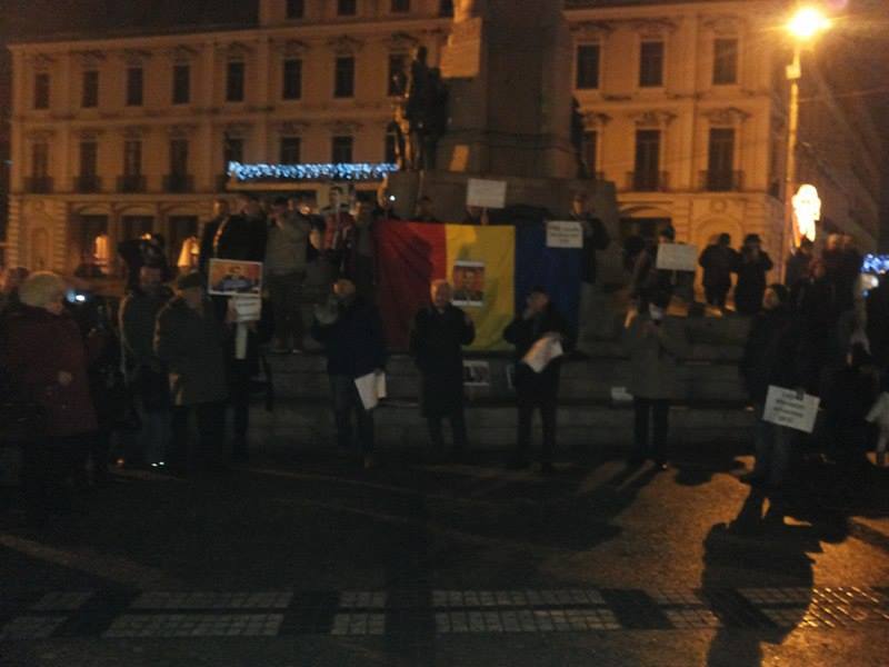 A zecea zi de proteste la Iaşi