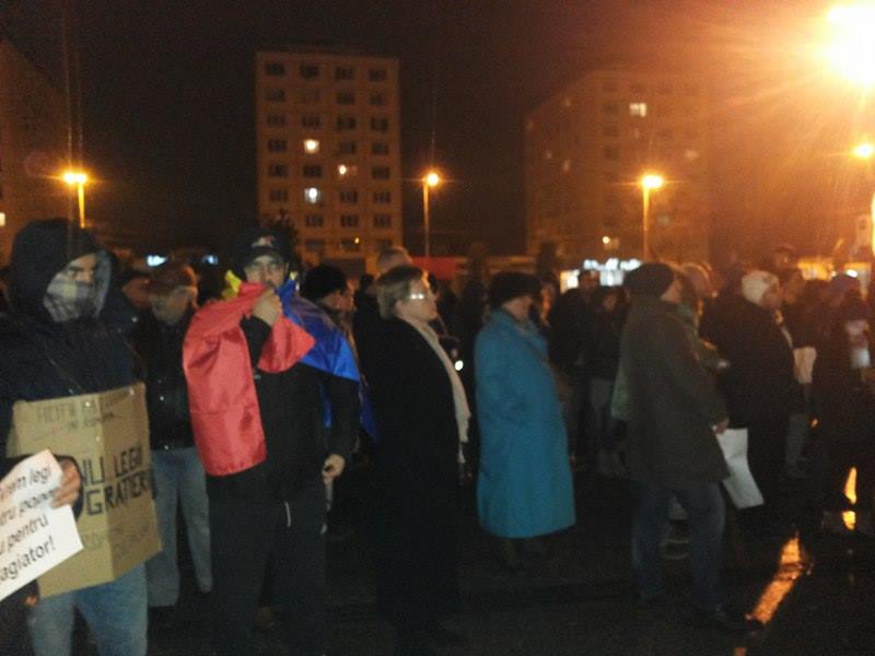 (LIVE) Iași: Protest în Piața Unirii împotriva legii grațierii