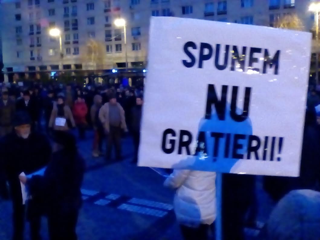 (LIVE TEXT/FOTO) Proteste la Iași față de proiectele de ordonanță privind amnistia și grațierea