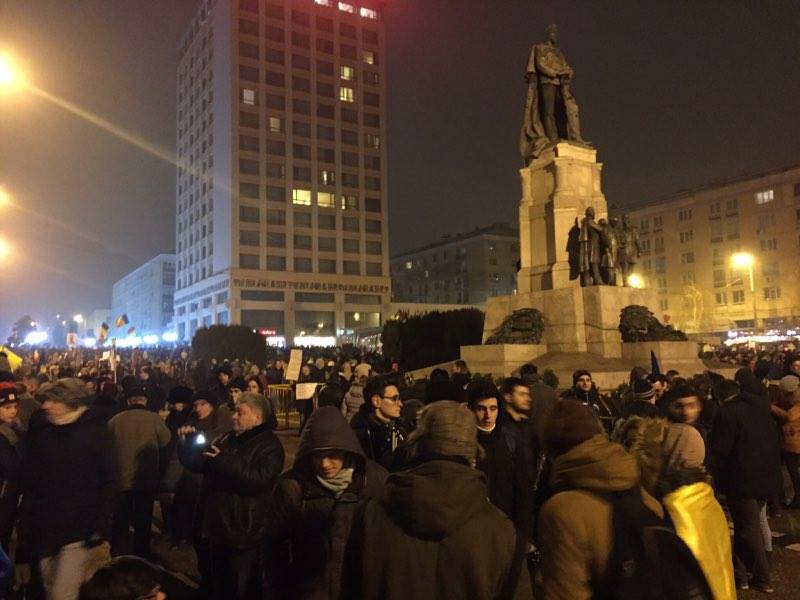 (LIVE TEXT/FOTO) A şaptea zi de proteste la IAŞI