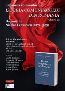 Afis_Istoria_Comunismului_din_Romania_Iasi