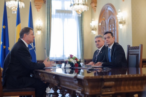 Preşedintele Iohannis solicită o întrevedere cu premierul şi ministrul de Finanţe pe tema bugetului de stat